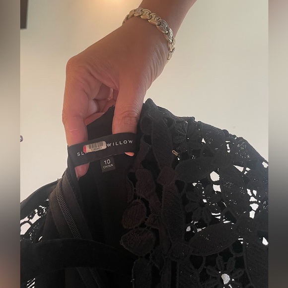 Slate & Willow Black Long Sleeved Jump Suit - Picture 5 of 5